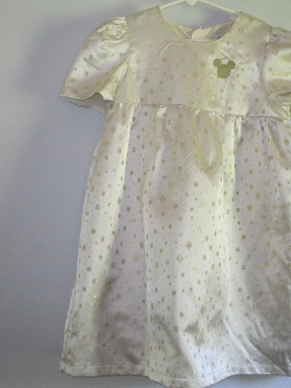 Girl 7/8 Disney Brand Holiday Dress.